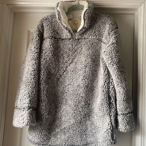 Fantastic fawn Sherpa sweatshirt